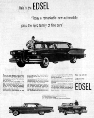 Ford Edsel Advertisement (1957)